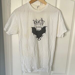 Rancid Band White T-Shirt for Men